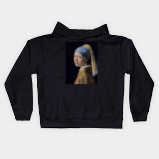 Girl with a Pearl Earring _loading.. Kids Hoodie